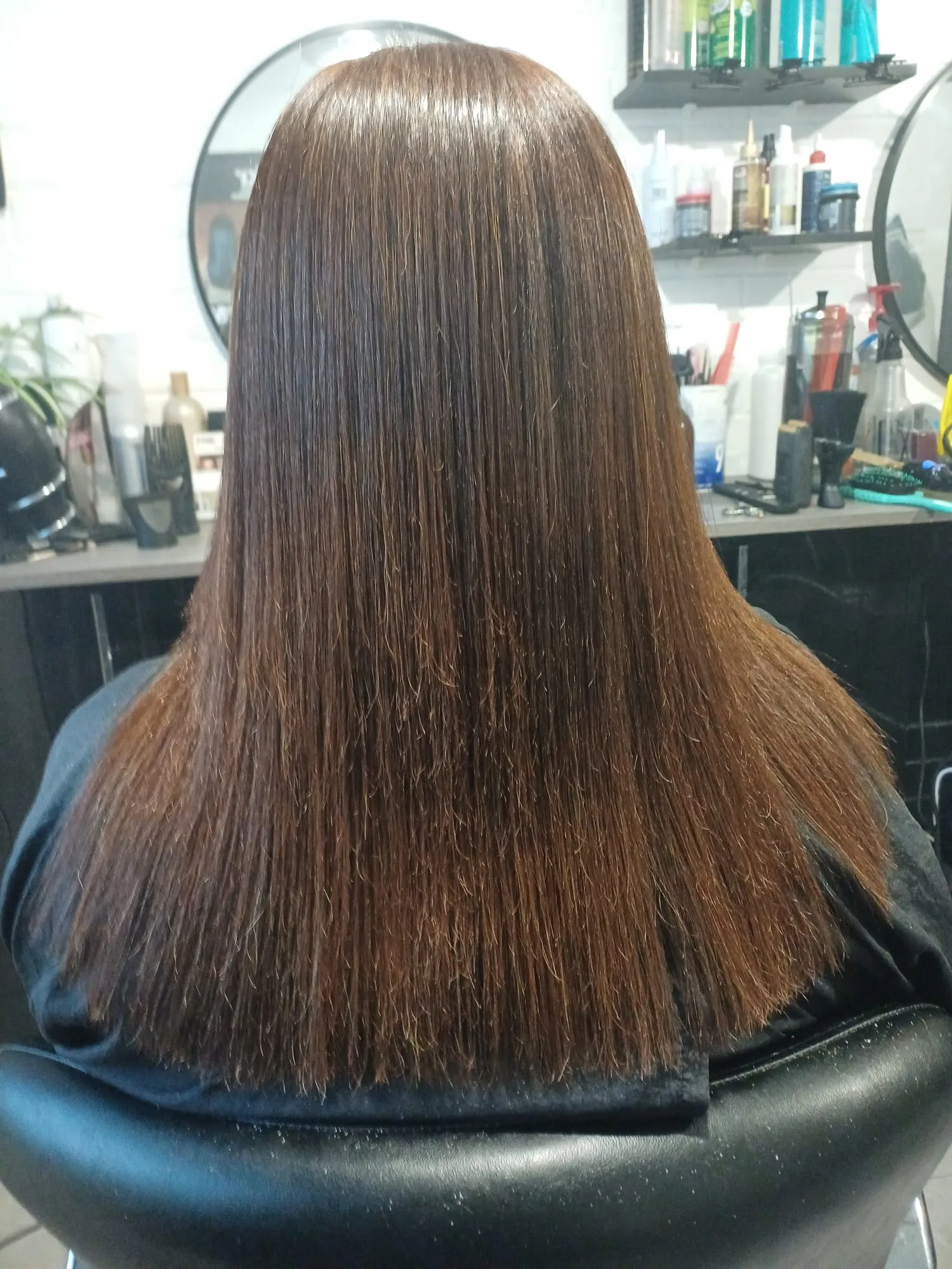 Keratin smooth hair